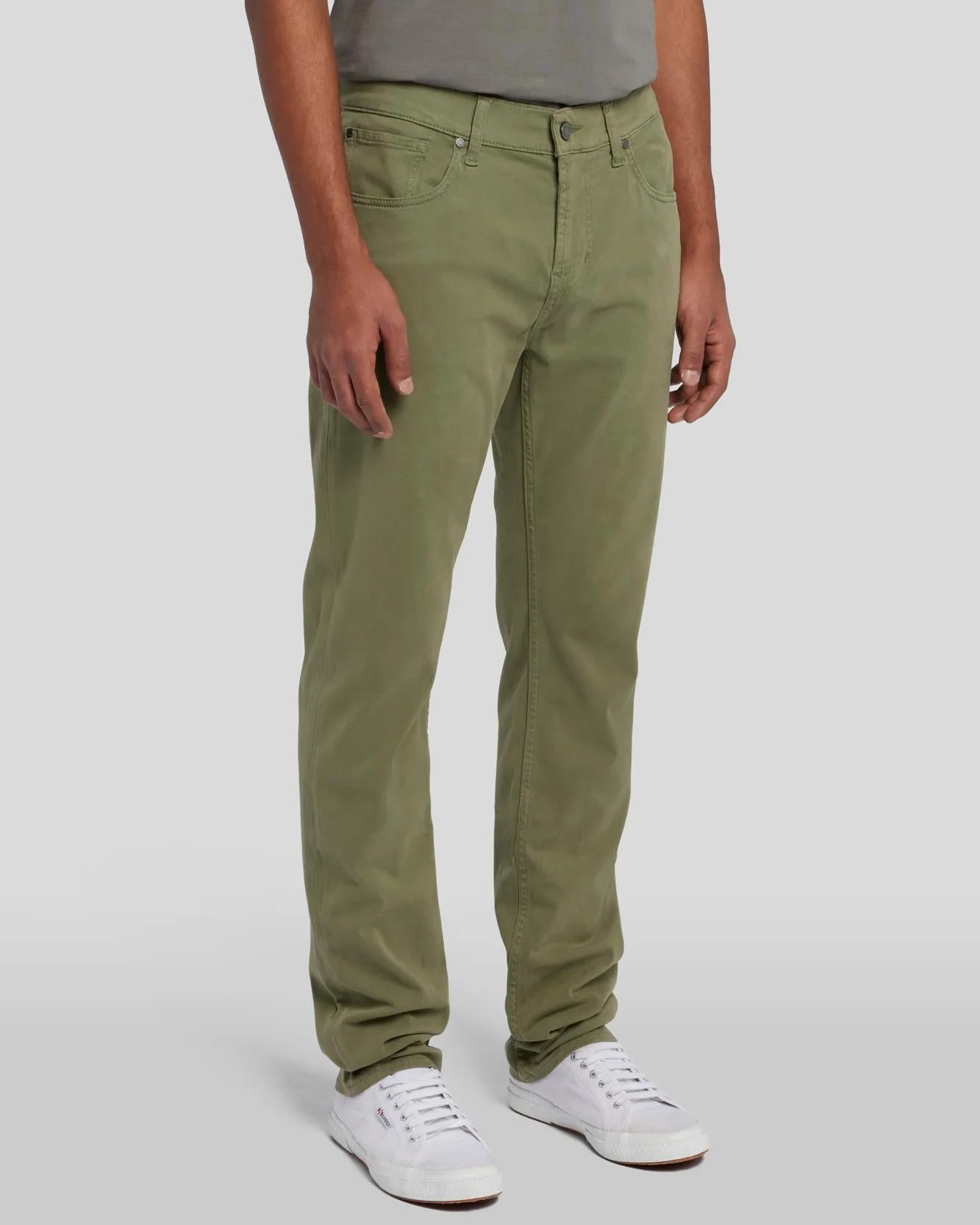 Luxe Performance Slimmy in Olive sold by 7 For All Mankind product image thumbnail 2