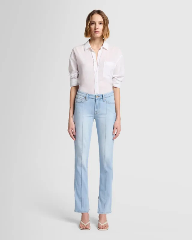 Broken Twill Kimmie Straight in Tammy sold by 7 For All Mankind