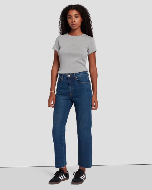 MANKIND Logan Stovepipe in Bluebell sold by 7 For All Mankind