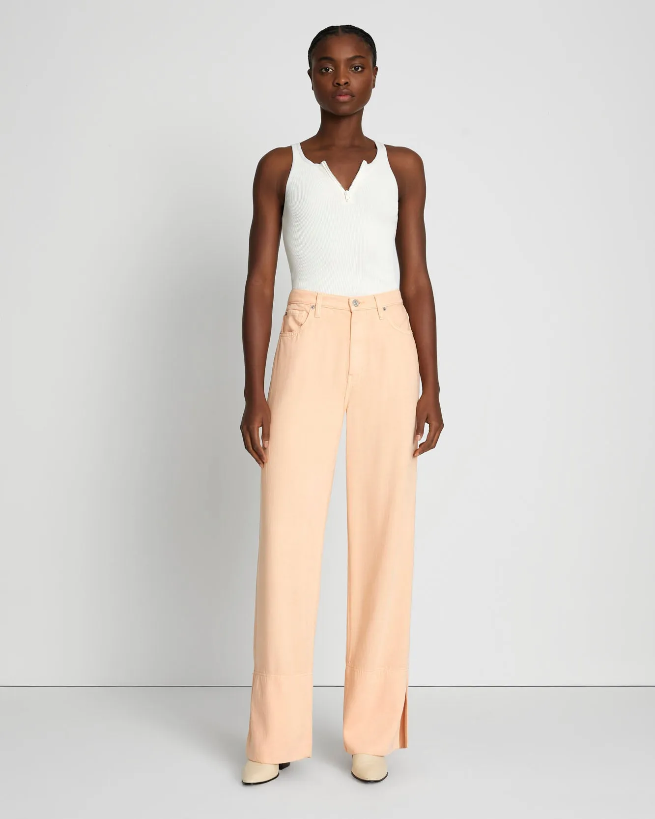 Denim Lustre Trouser in Prairie Sunset sold by 7 For All Mankind