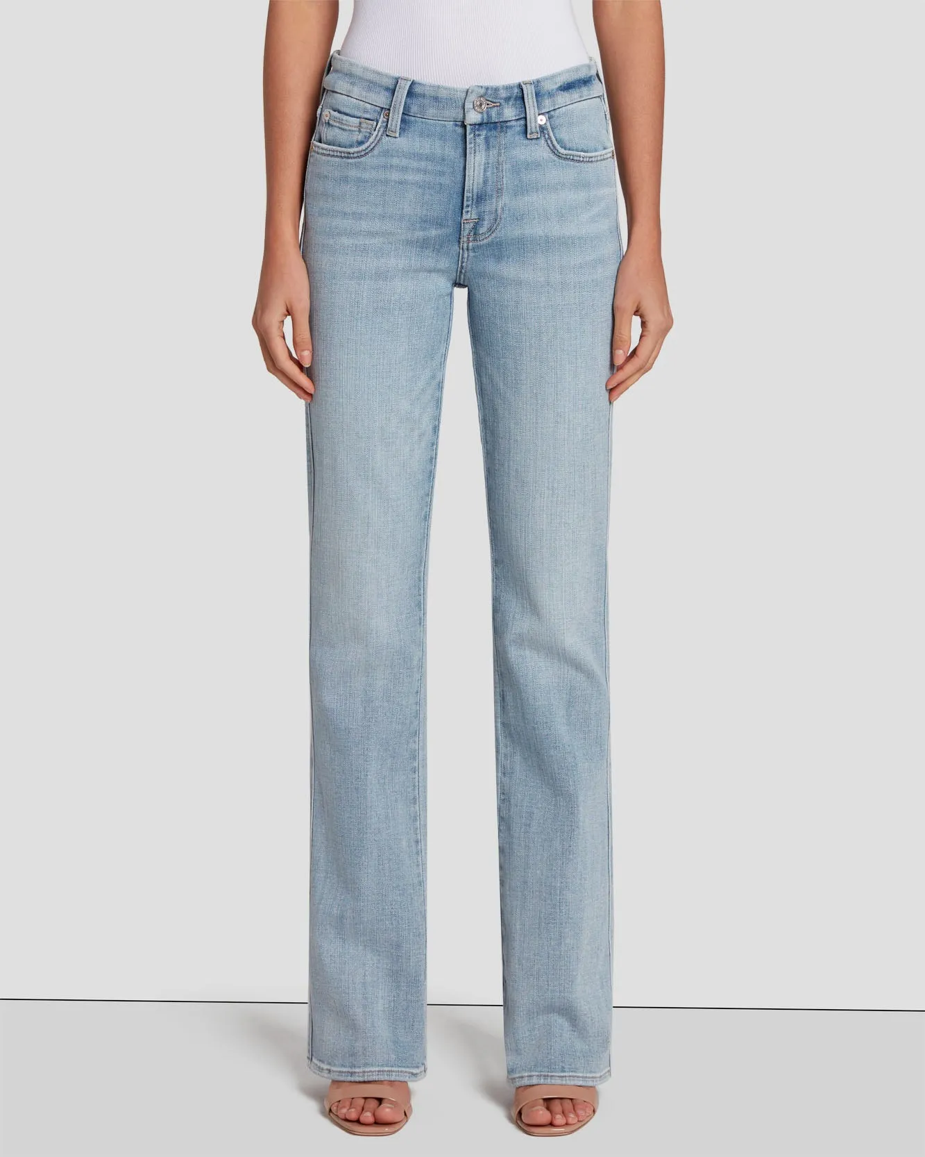 Broken Twill Kimmie Bootcut in Coco Prive sold by 7 For All Mankind product image thumbnail 2