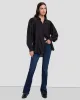 Prairie Blouse in Black sold by 7 For All Mankind