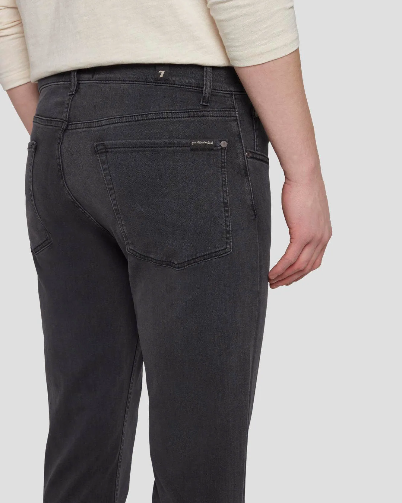 Luxe Performance Slimmy in Airy sold by 7 For All Mankind product image thumbnail 5
