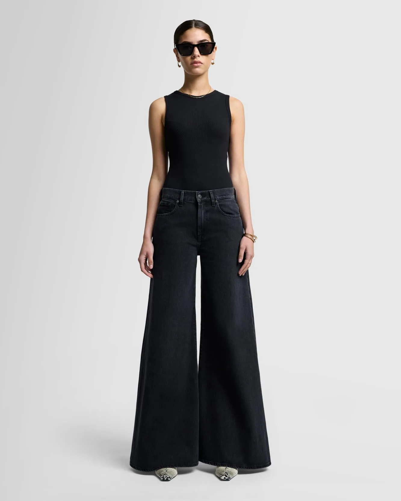 MANKIND Willow in Crow sold by 7 For All Mankind