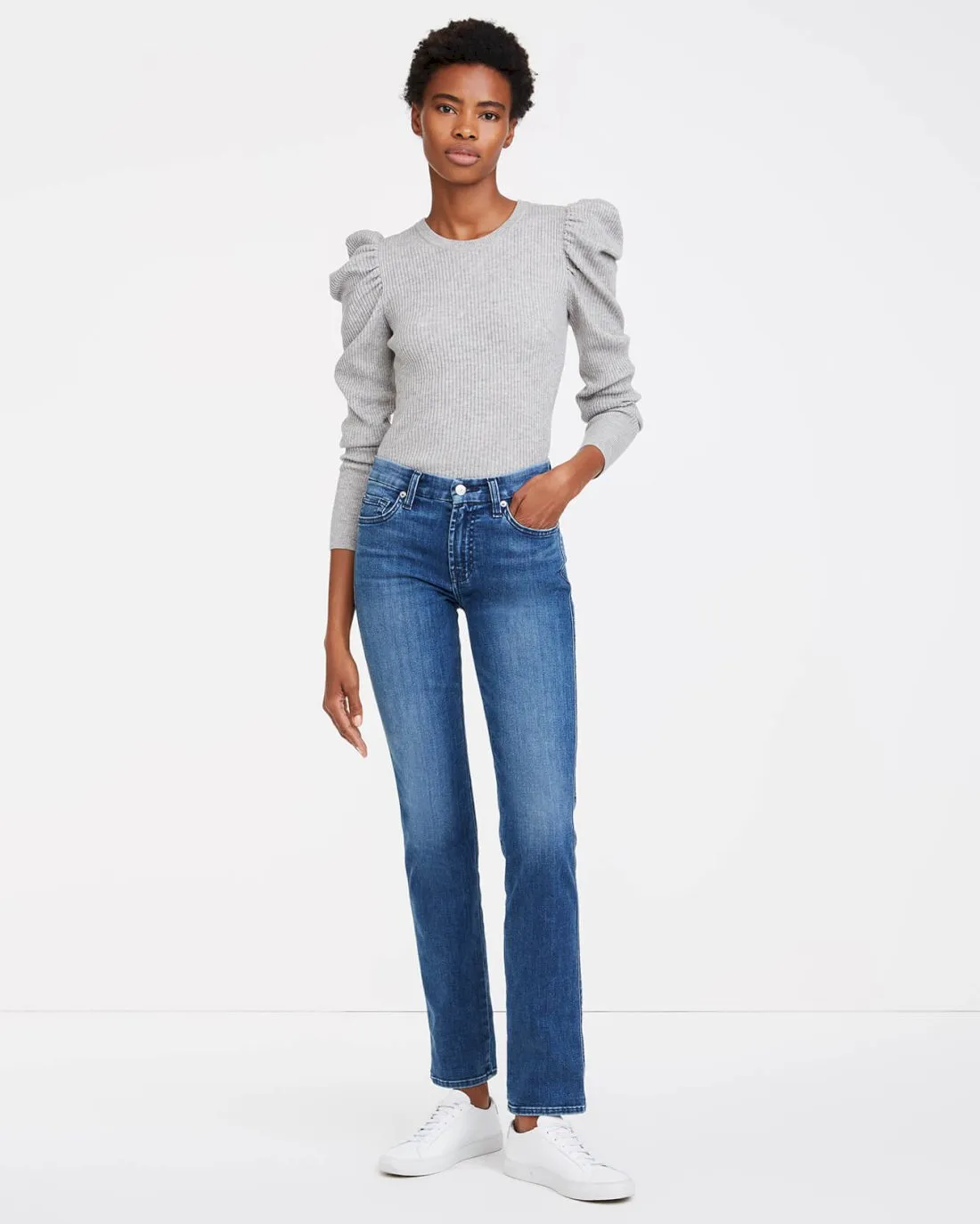 Kimmie Straight In Harbor sold by 7 For All Mankind