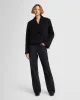 Cropped Wool Jacket in Black sold by 7 For All Mankind