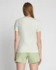 Pima Cotton Easy V-Neck Tee in Seafoam sold by 7 For All Mankind