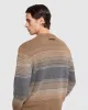 Jacquard Crewneck in Ombre Nutshell sold by 7 For All Mankind