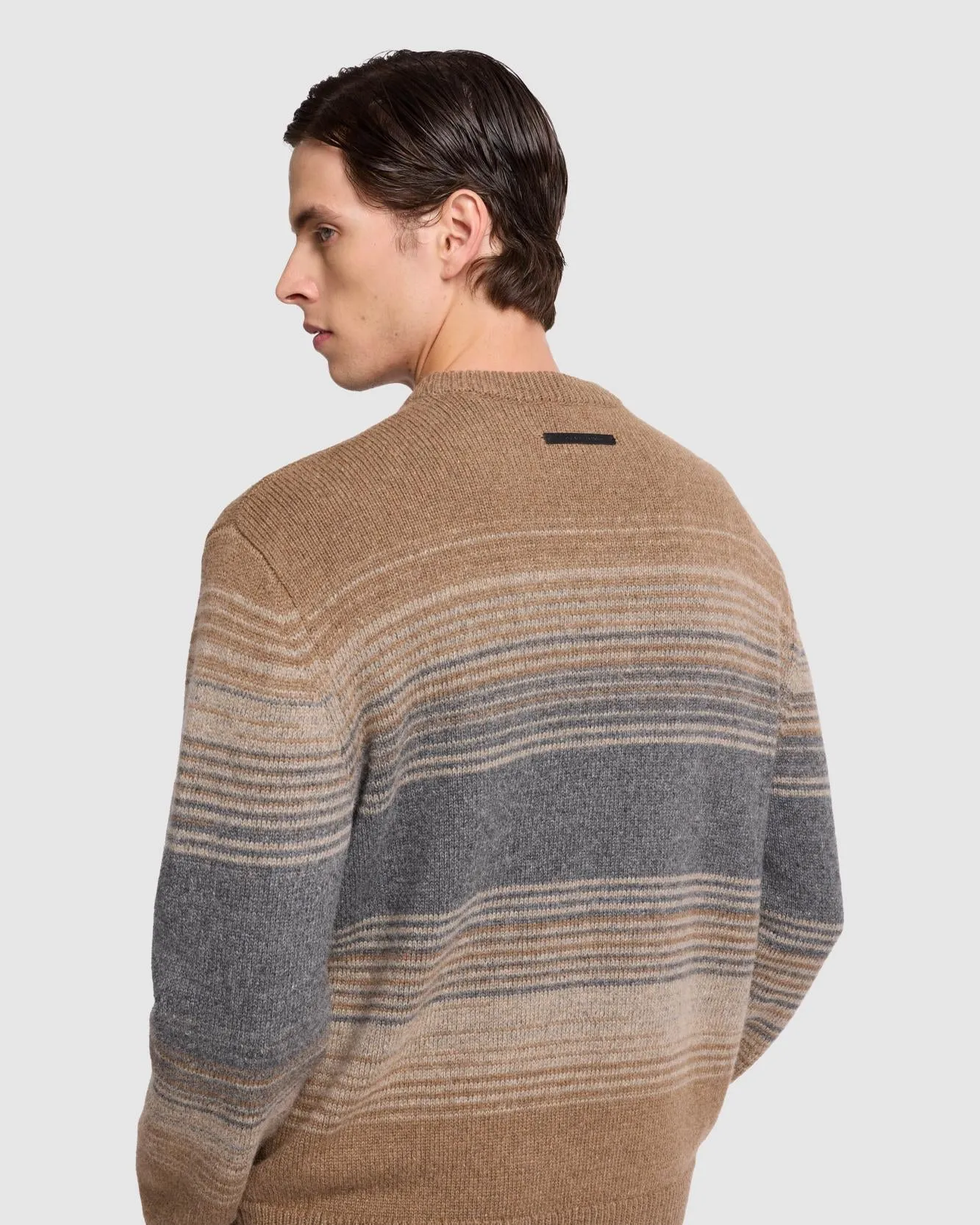 Jacquard Crewneck in Ombre Nutshell sold by 7 For All Mankind product image thumbnail 3