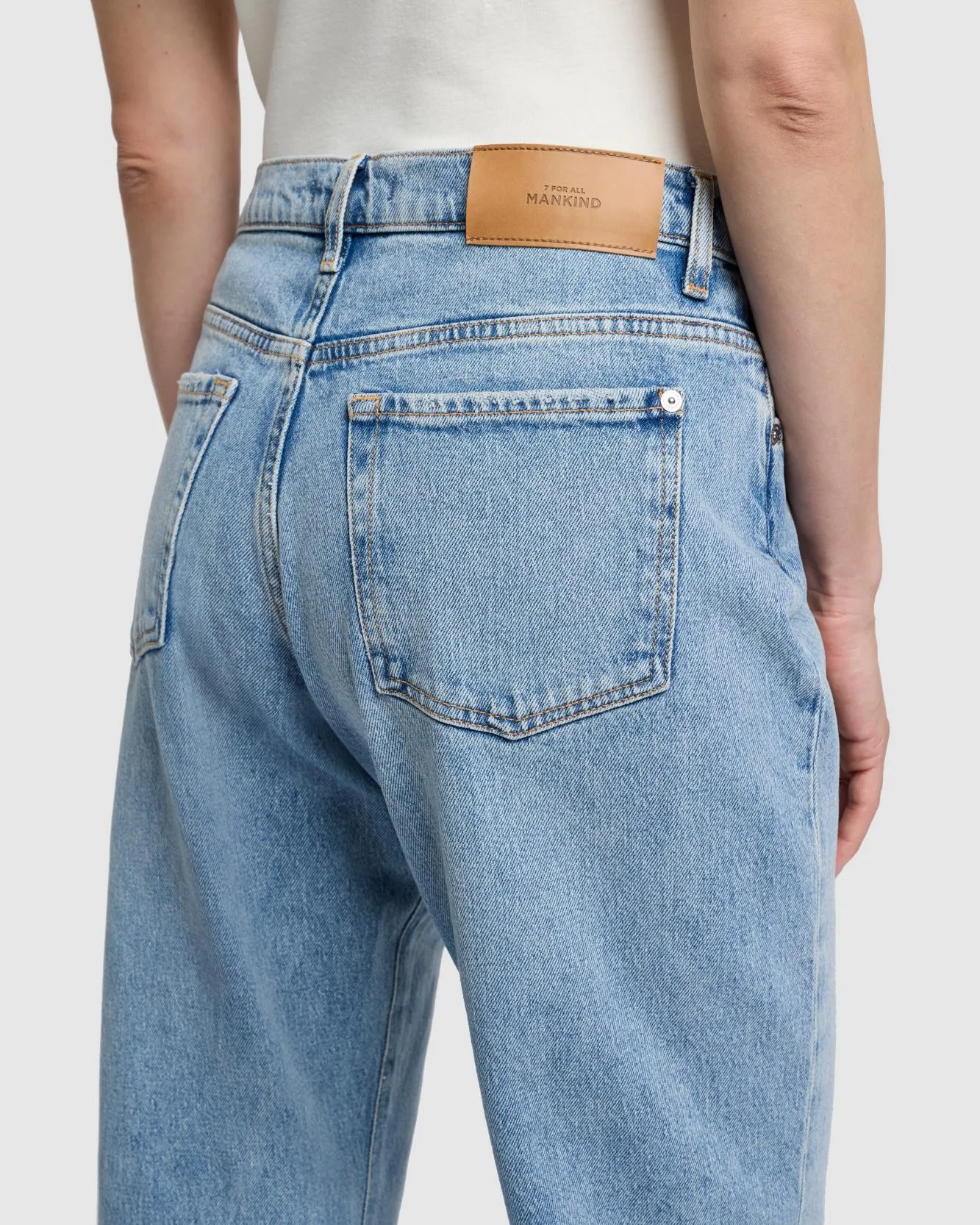 MANKIND Tess Trouser in Ode To sold by 7 For All Mankind product image thumbnail 5