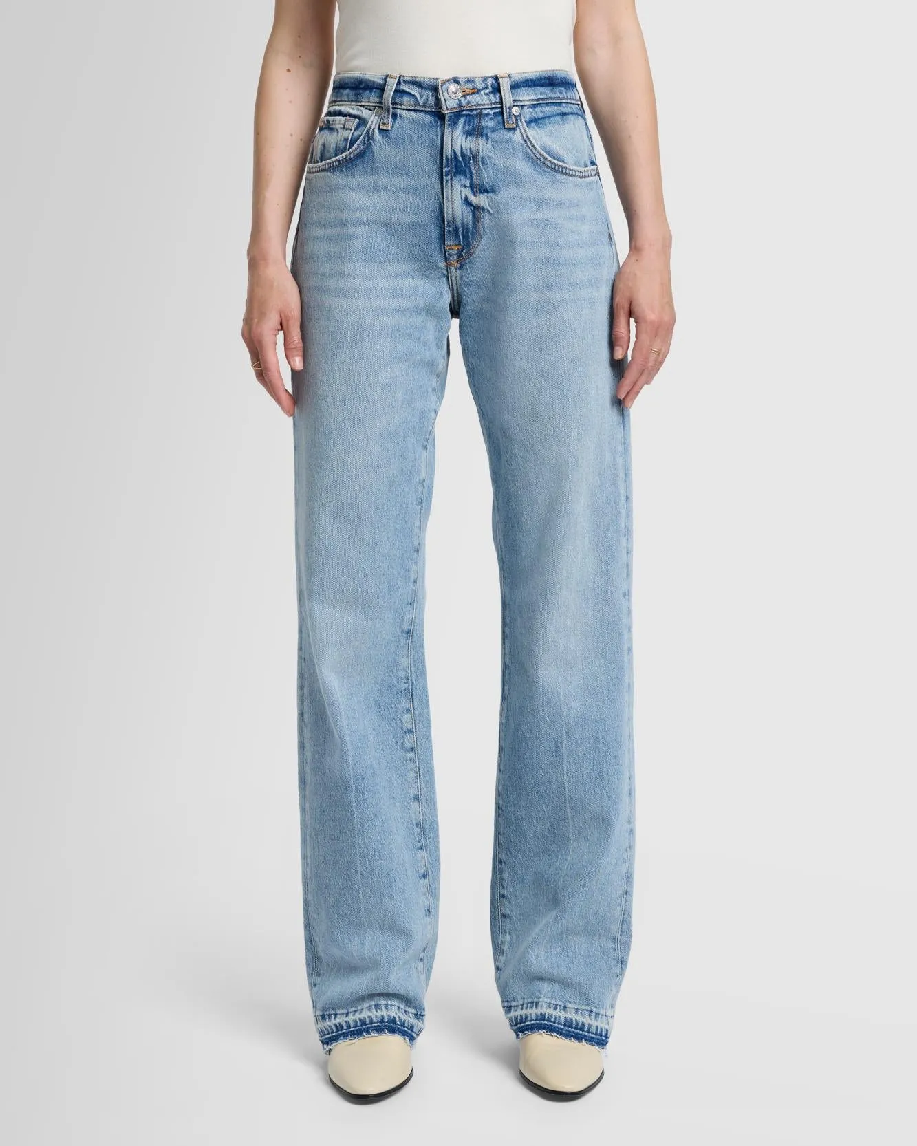 MANKIND Tess Trouser in Ode To sold by 7 For All Mankind product image thumbnail 2