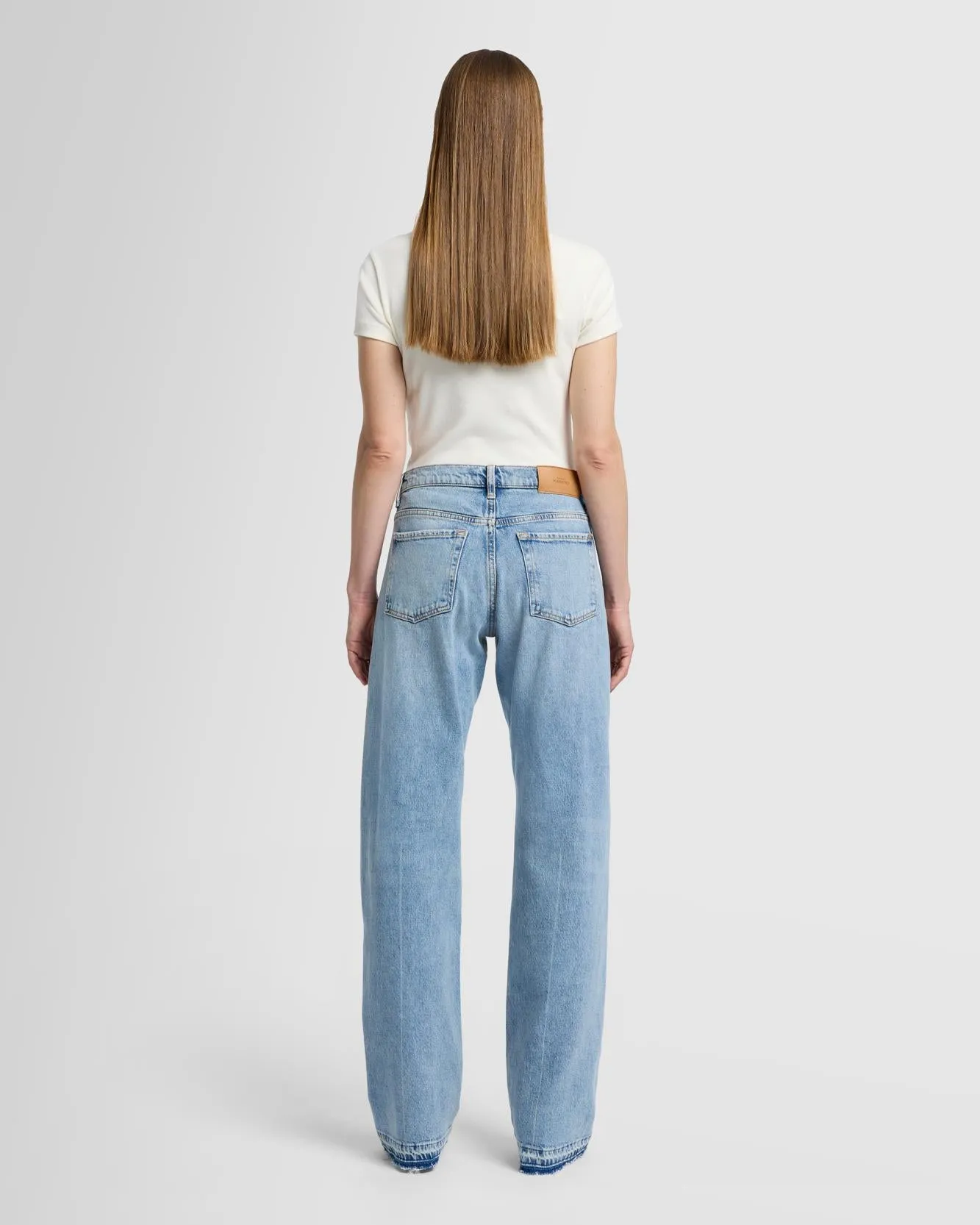 MANKIND Tess Trouser in Ode To sold by 7 For All Mankind product image thumbnail 3