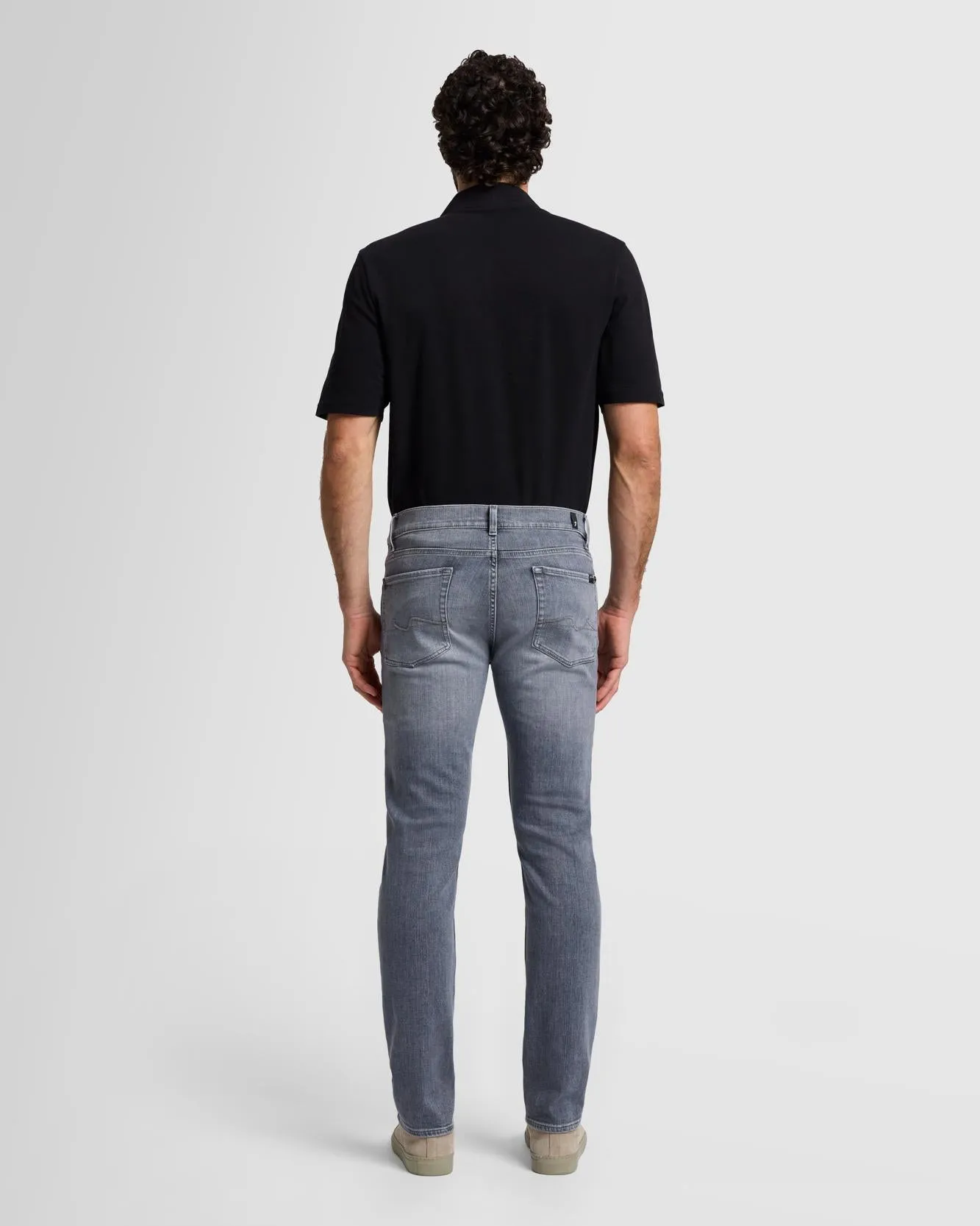 Stretch Tek Slimmy in Ampersand sold by 7 For All Mankind product image thumbnail 4