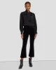 Velvet High Waist Slim Kick in Black sold by 7 For All Mankind