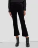 Velvet High Waist Slim Kick in Black sold by 7 For All Mankind