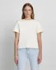 Everyday Crew Neck Tee in Antique White sold by 7 For All Mankind