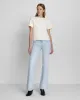 Everyday Crew Neck Tee in Antique White sold by 7 For All Mankind