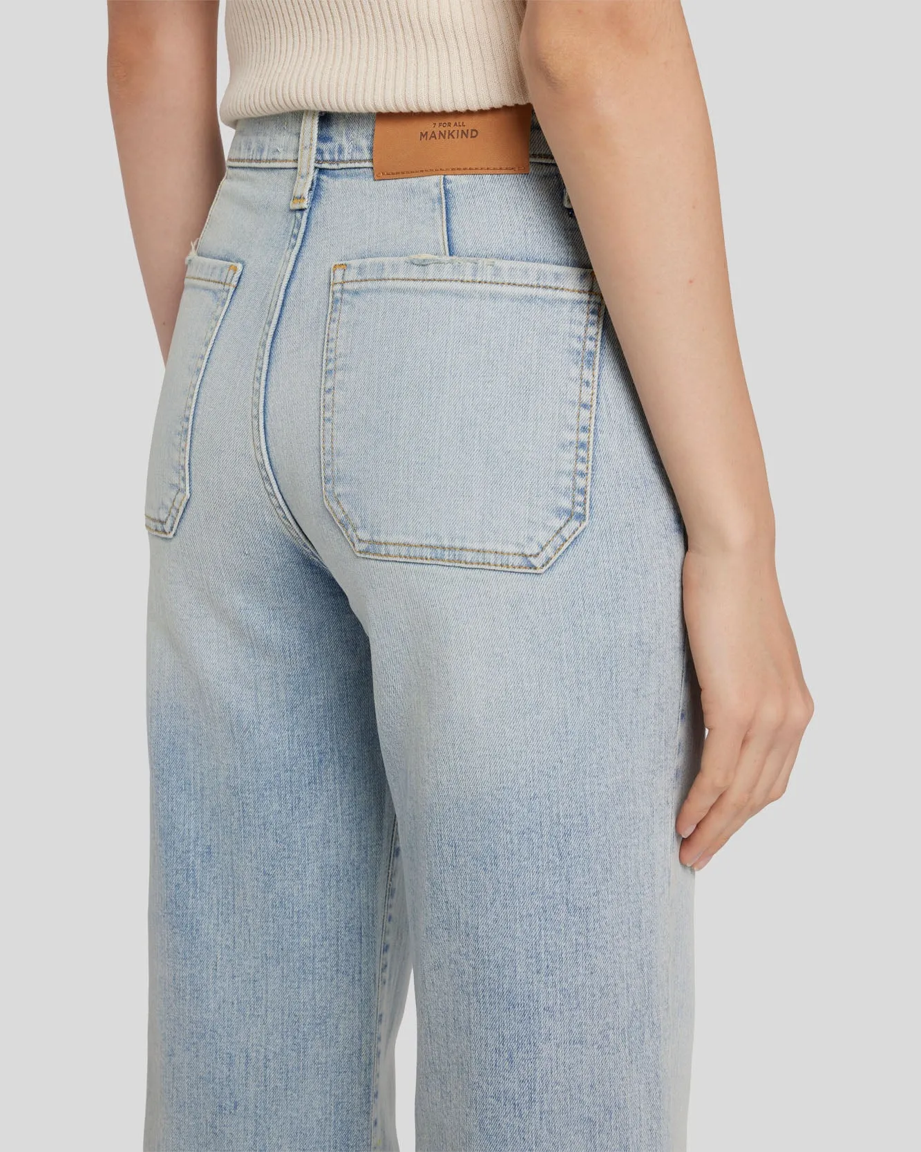 Tailorless Patch Pocket Modern Dojo in Pricila sold by 7 For All Mankind product image thumbnail 5