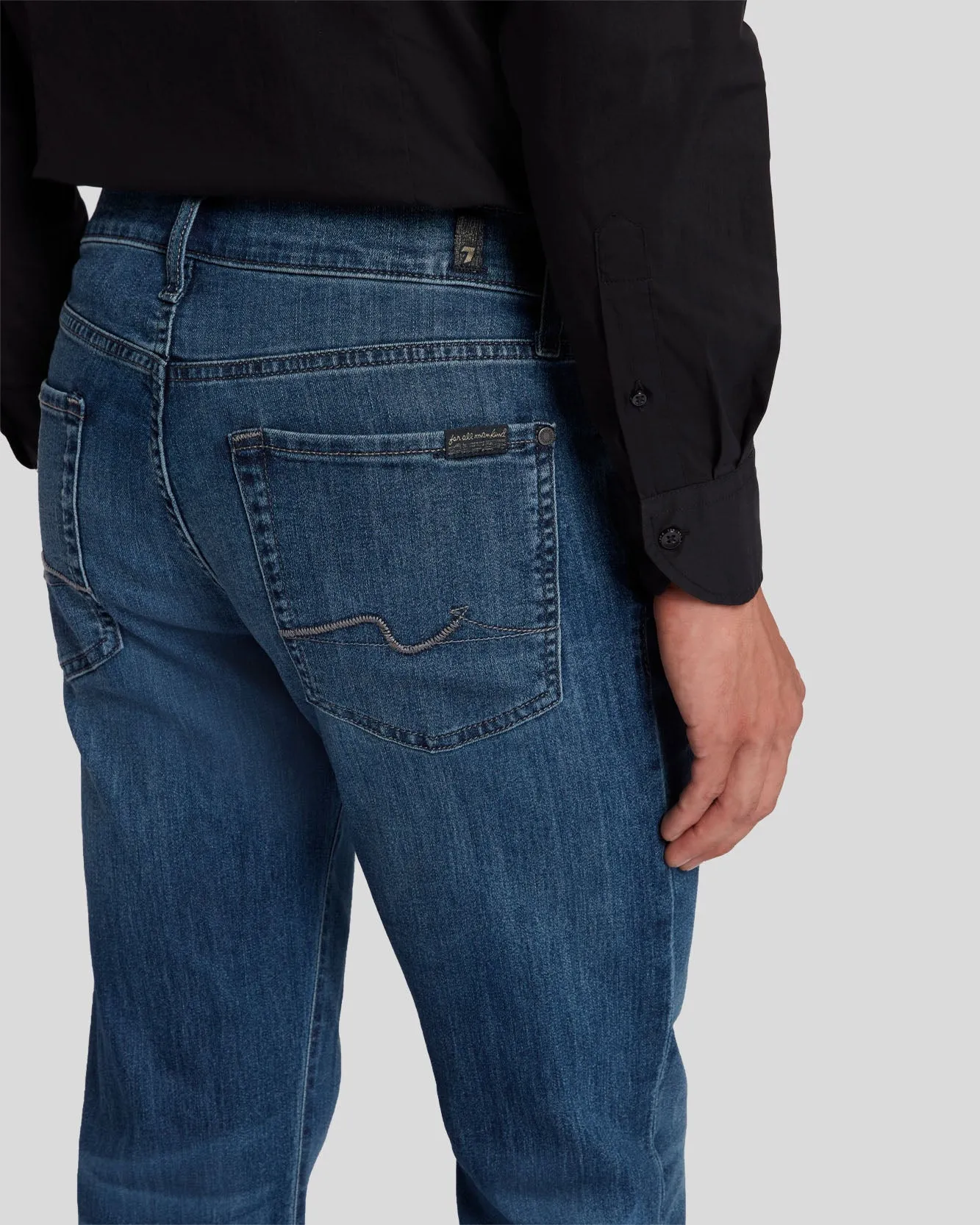 Airweft Denim Slimmy in Flash sold by 7 For All Mankind product image thumbnail 5