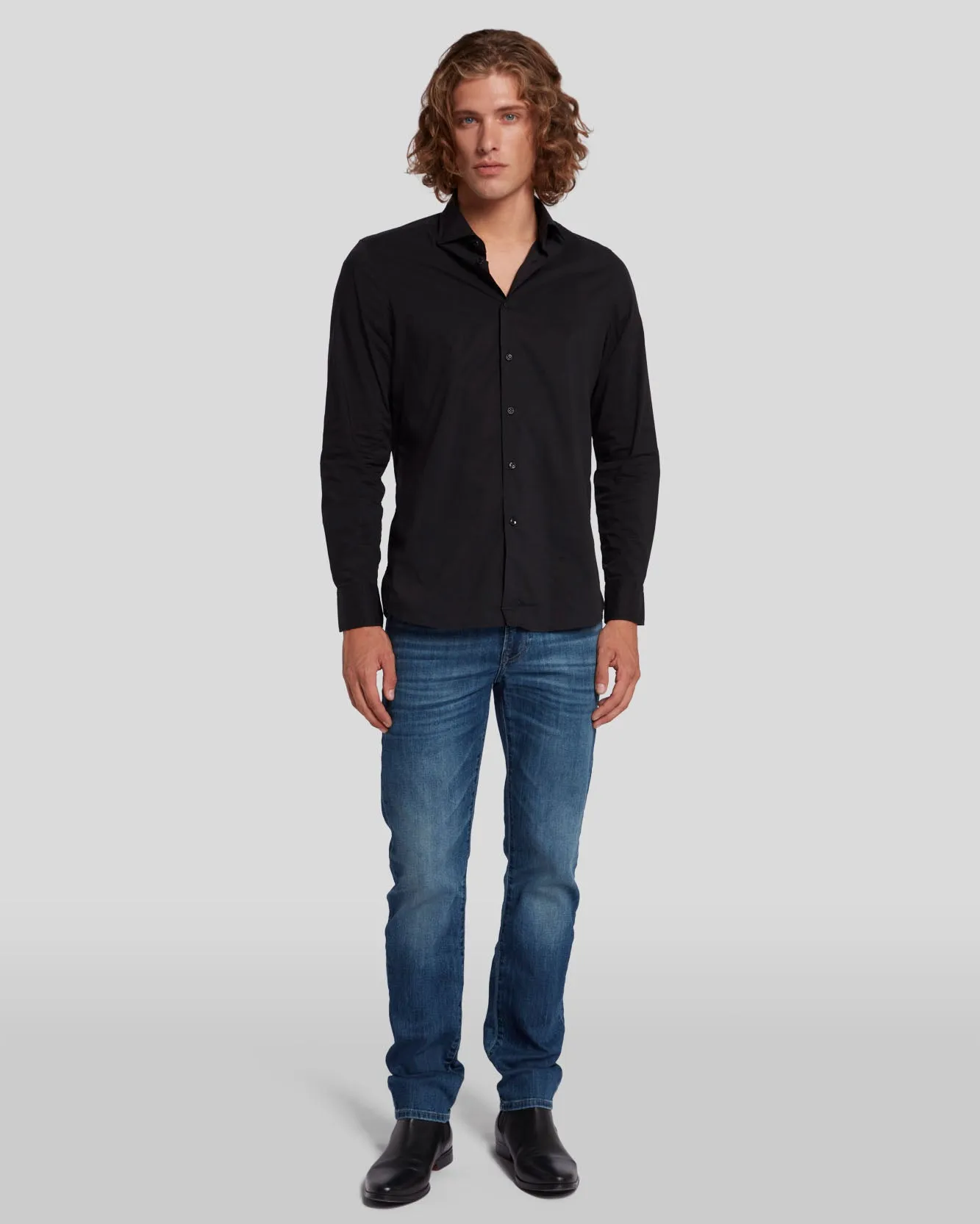 Airweft Denim Slimmy in Flash sold by 7 For All Mankind