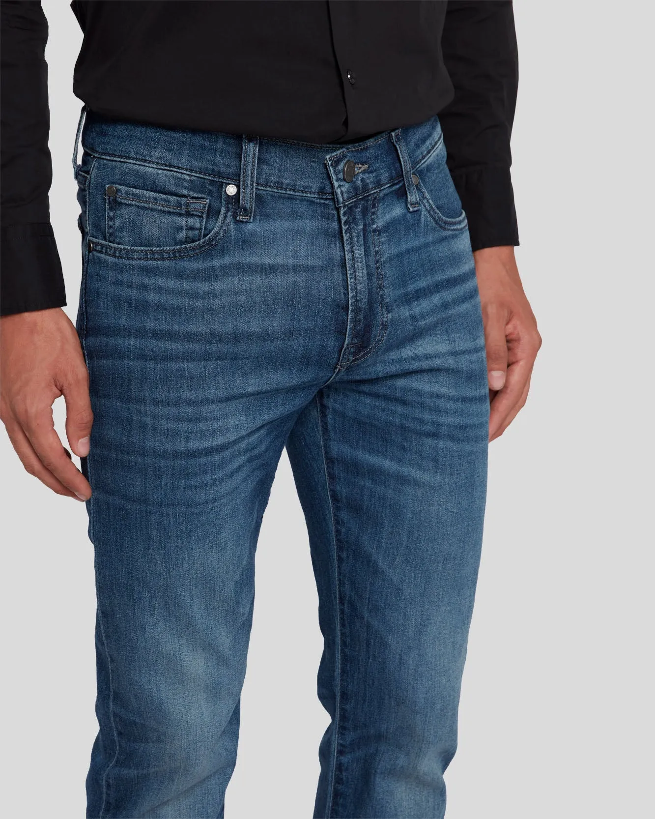 Airweft Denim Slimmy in Flash sold by 7 For All Mankind product image thumbnail 3