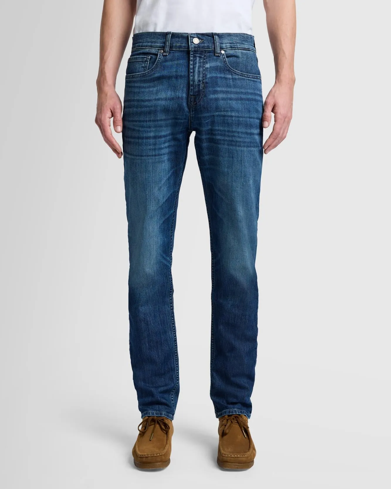 Airweft Denim Slimmy in Flash sold by 7 For All Mankind product image thumbnail 4