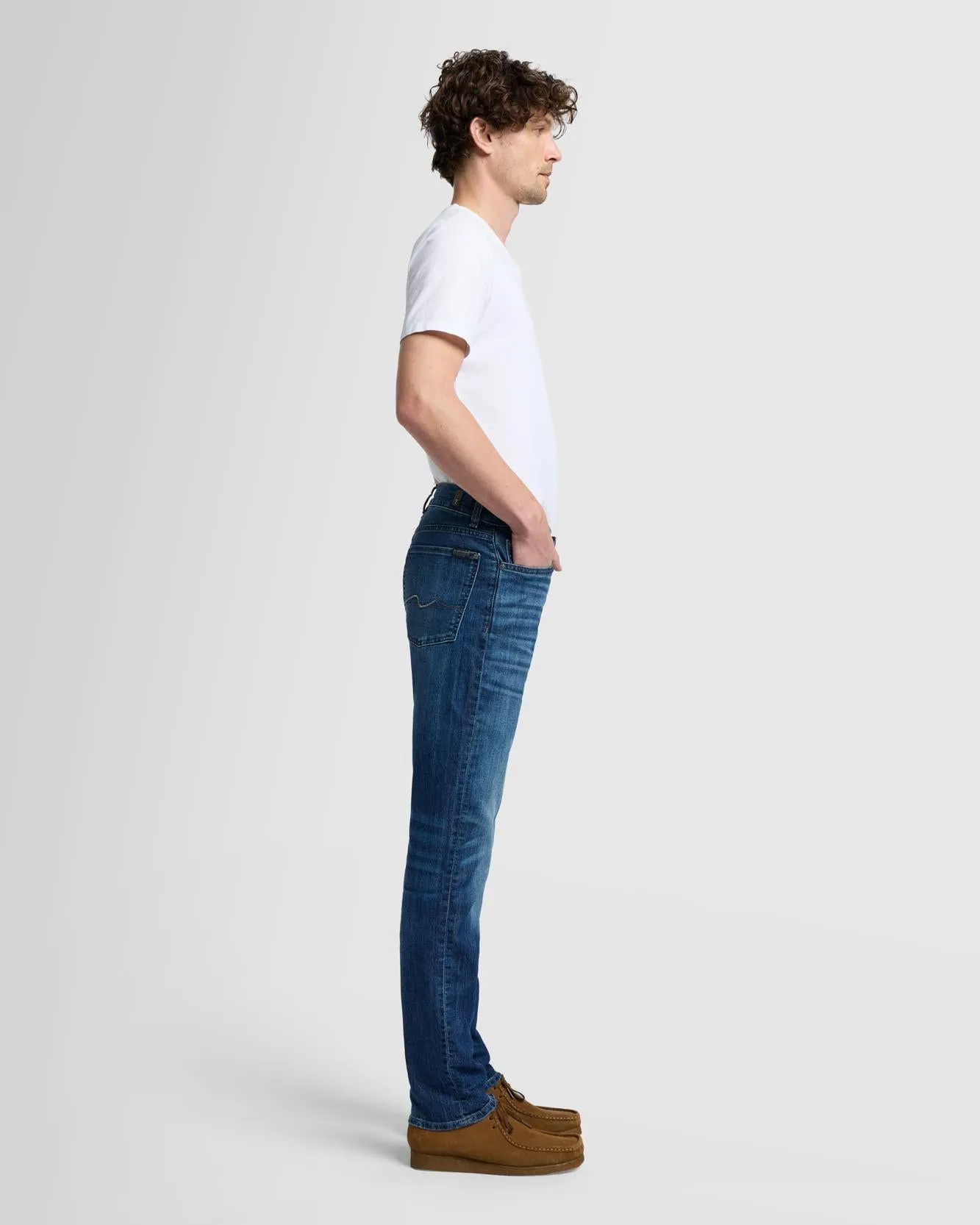 Airweft Denim Slimmy in Flash sold by 7 For All Mankind product image thumbnail 2
