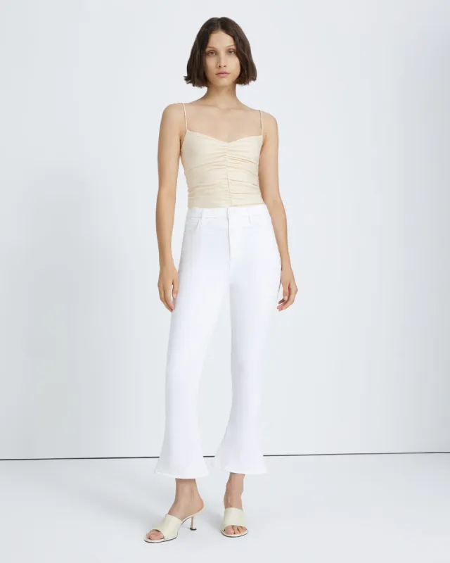 No Filter Ultra High Rise Skinny Kick in Clean White sold by 7 For All Mankind