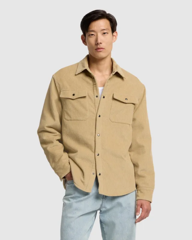 Corduroy Jacket in Wheat sold by 7 For All Mankind