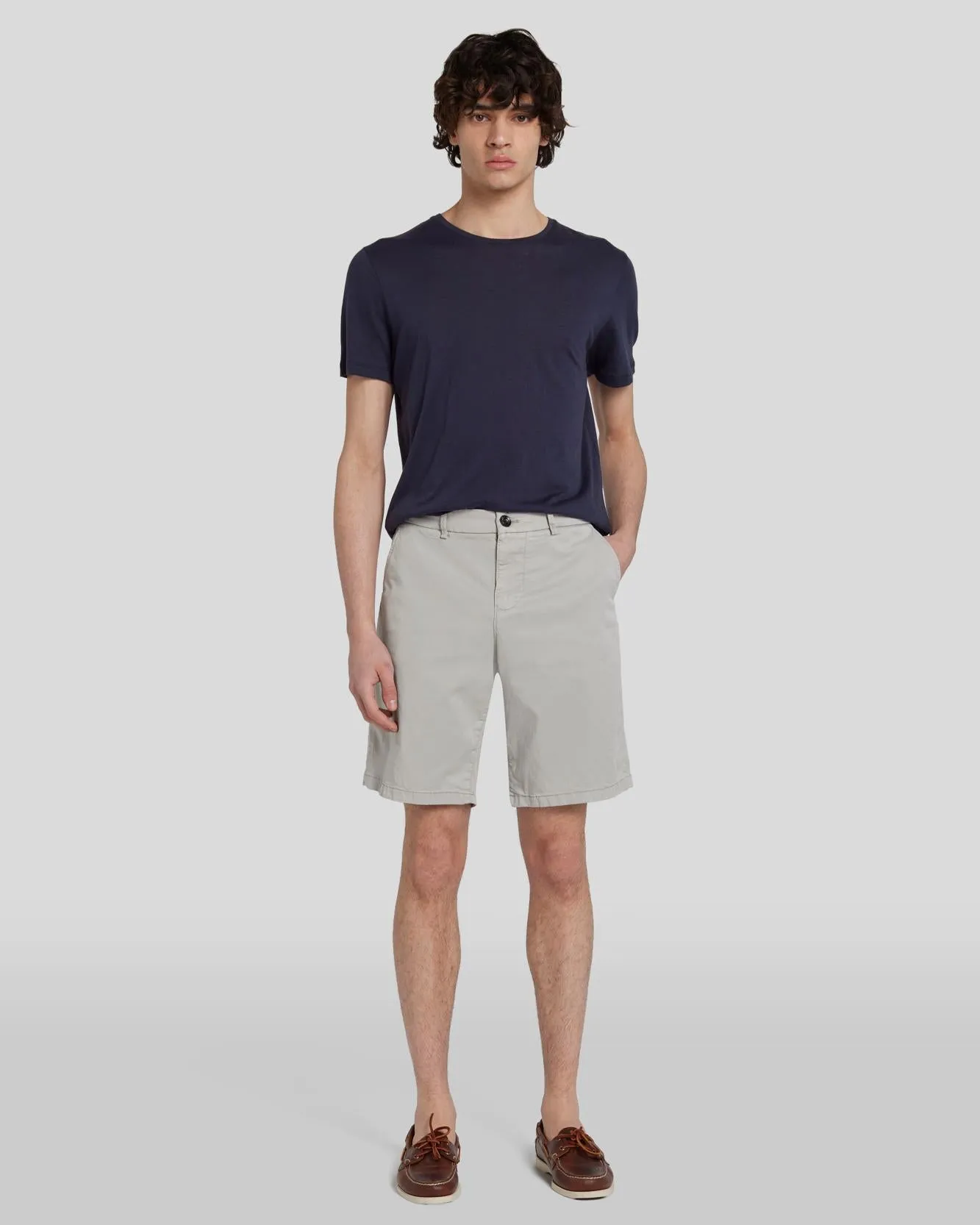 Weightless Chino Short in Gentle Gray sold by 7 For All Mankind
