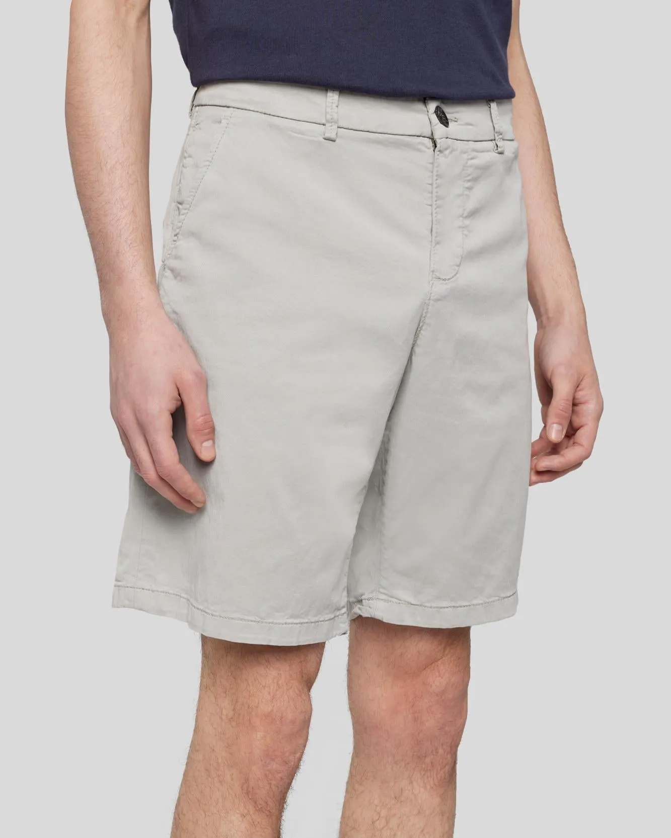 Weightless Chino Short in Gentle Gray sold by 7 For All Mankind product image thumbnail 3