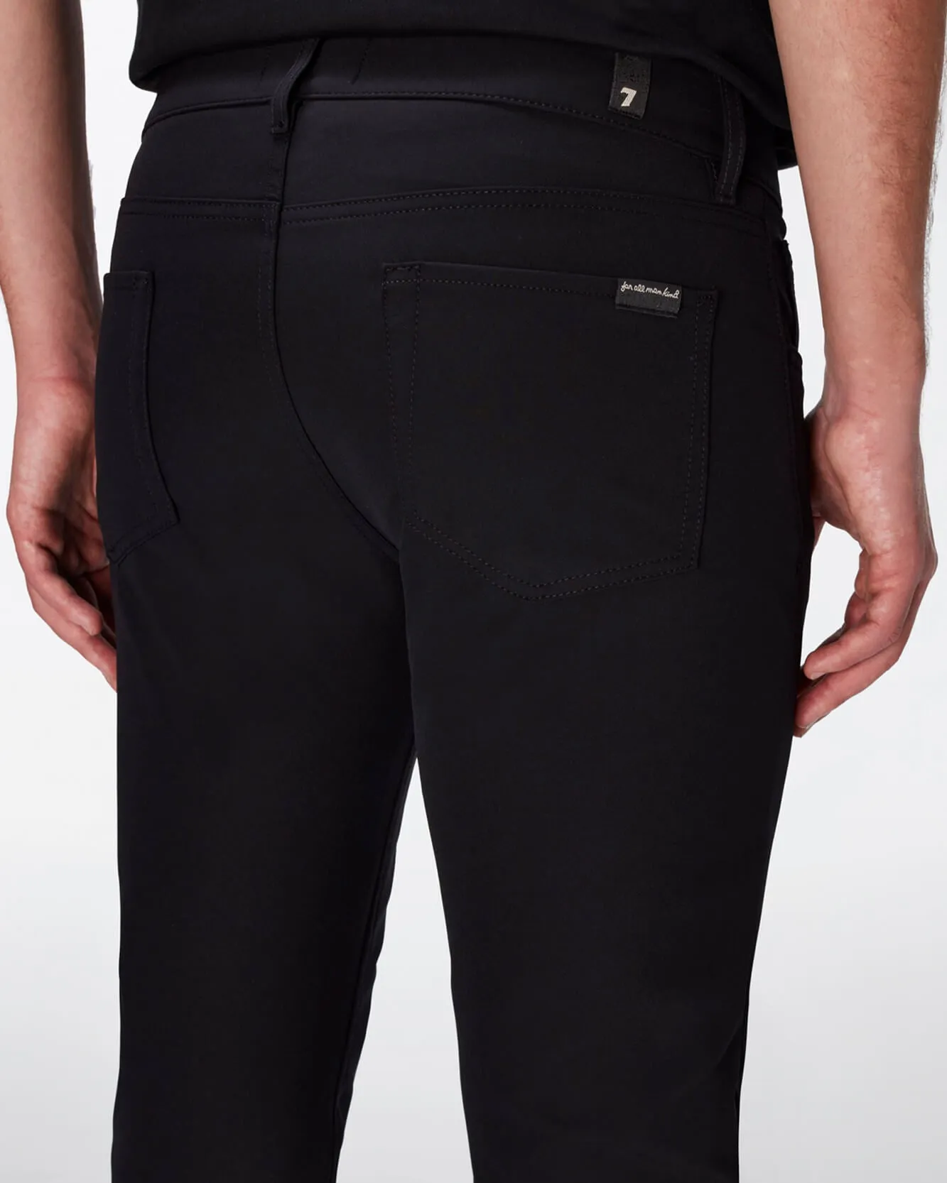 Tech Series Slimmy Tapered in Black sold by 7 For All Mankind product image thumbnail 3