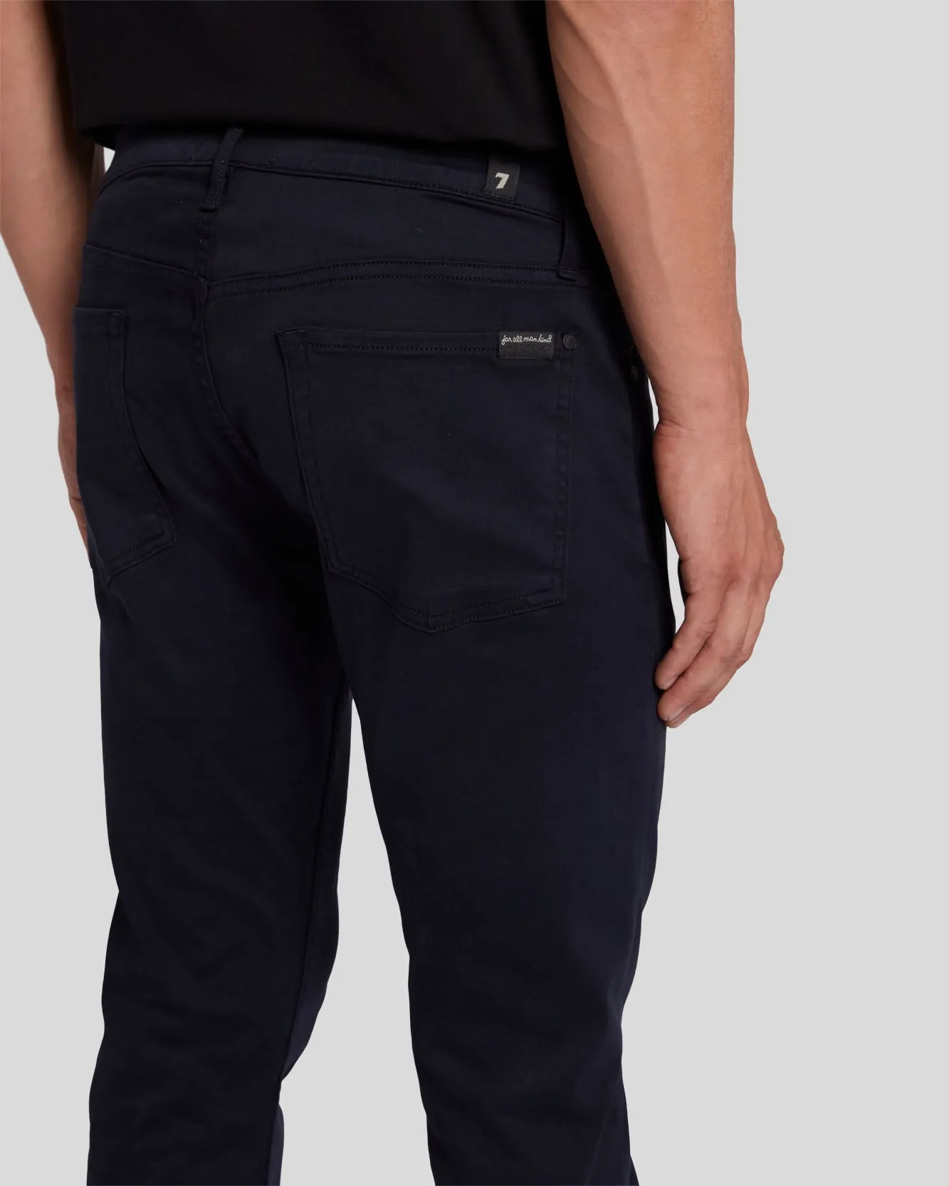 Luxe Performance Plus Paxtyn in Navy sold by 7 For All Mankind product image thumbnail 5