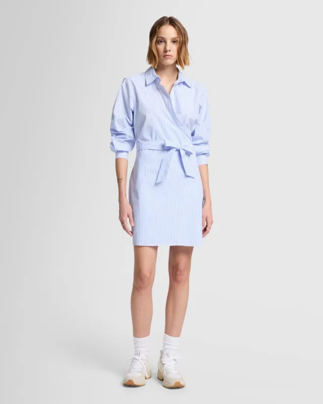 Poplin Shirt Dress in Striped sold by 7 For All Mankind
