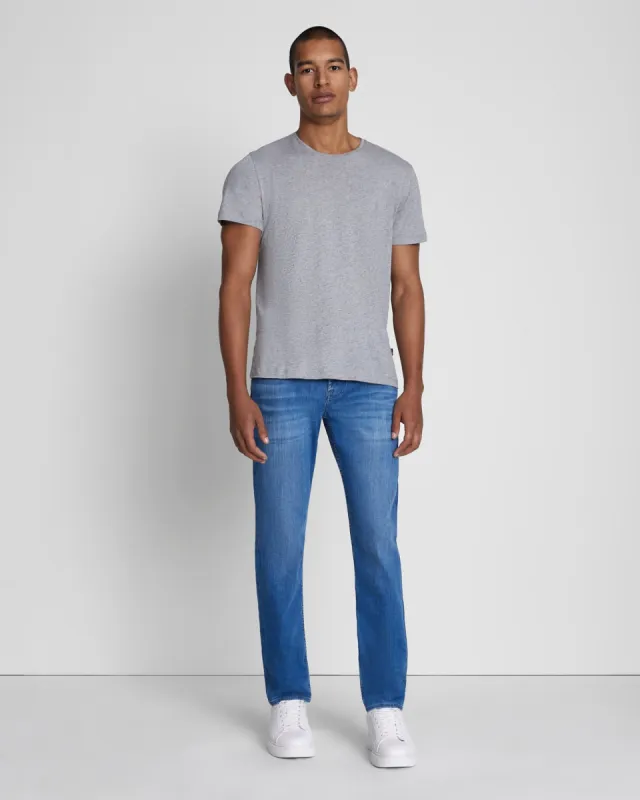 Luxe Performance Plus Paxtyn in Mid Blue sold by 7 For All Mankind