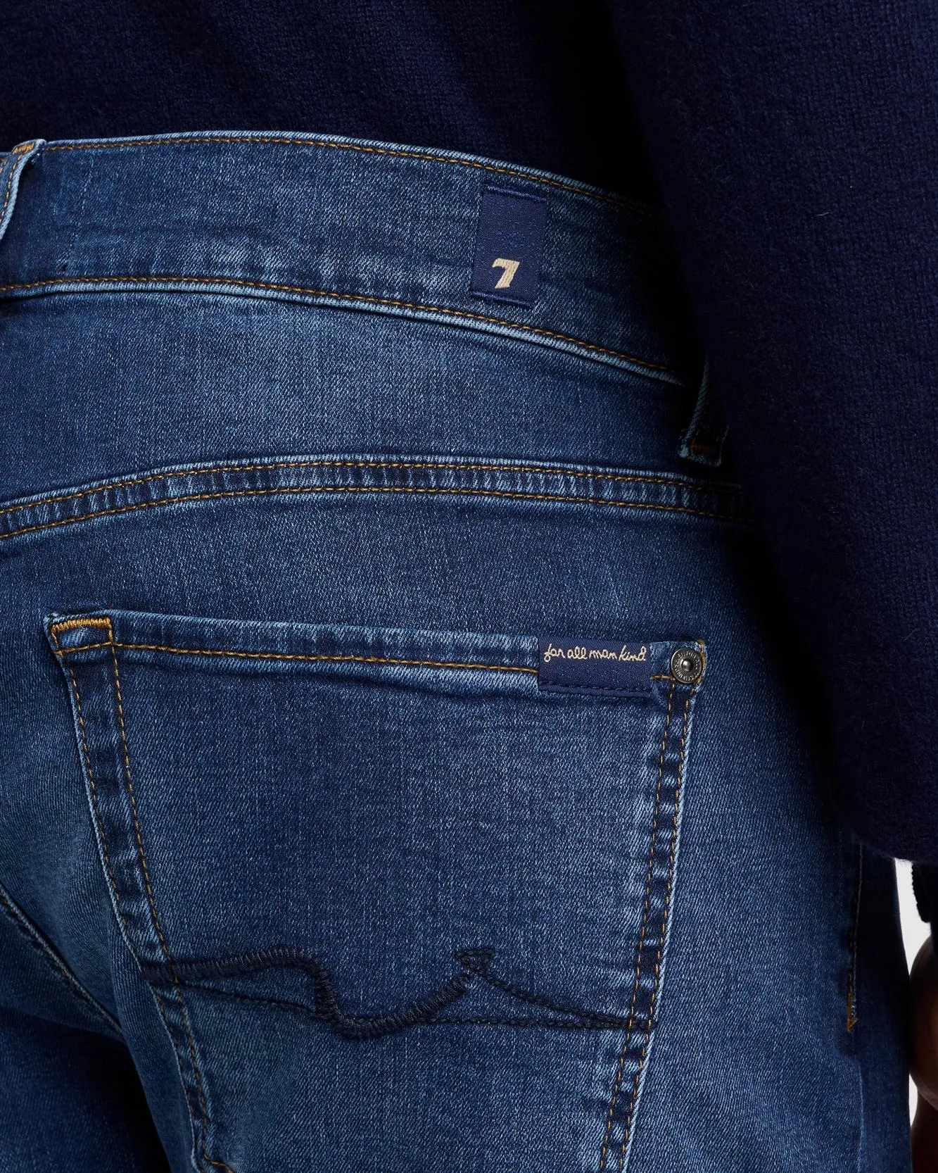 The Straight in Warm Braw sold by 7 For All Mankind product image thumbnail 3