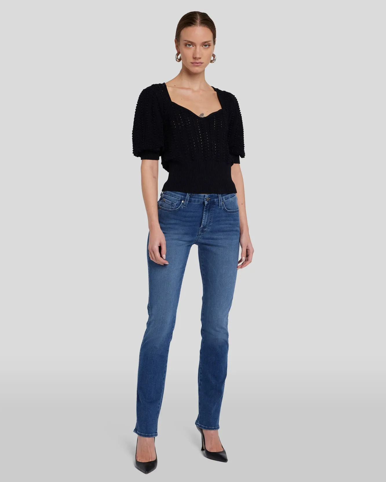 B(air) Kimmie Straight in Virtual sold by 7 For All Mankind