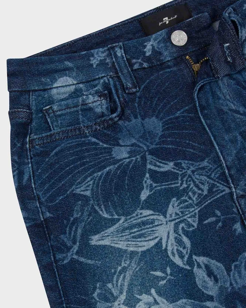 Ultra High Rise Skinny Bootcut In Fairytale Floral Indigo sold by 7 For All Mankind product image thumbnail 4