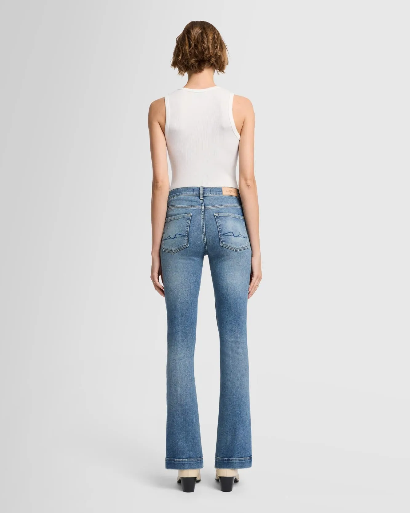 Tailorless Luxe Vintage Bootcut in Panorama sold by 7 For All Mankind product image thumbnail 5