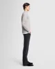 Luxe Performance Long Sleeve Tee in Grey Melange sold by 7 For All Mankind