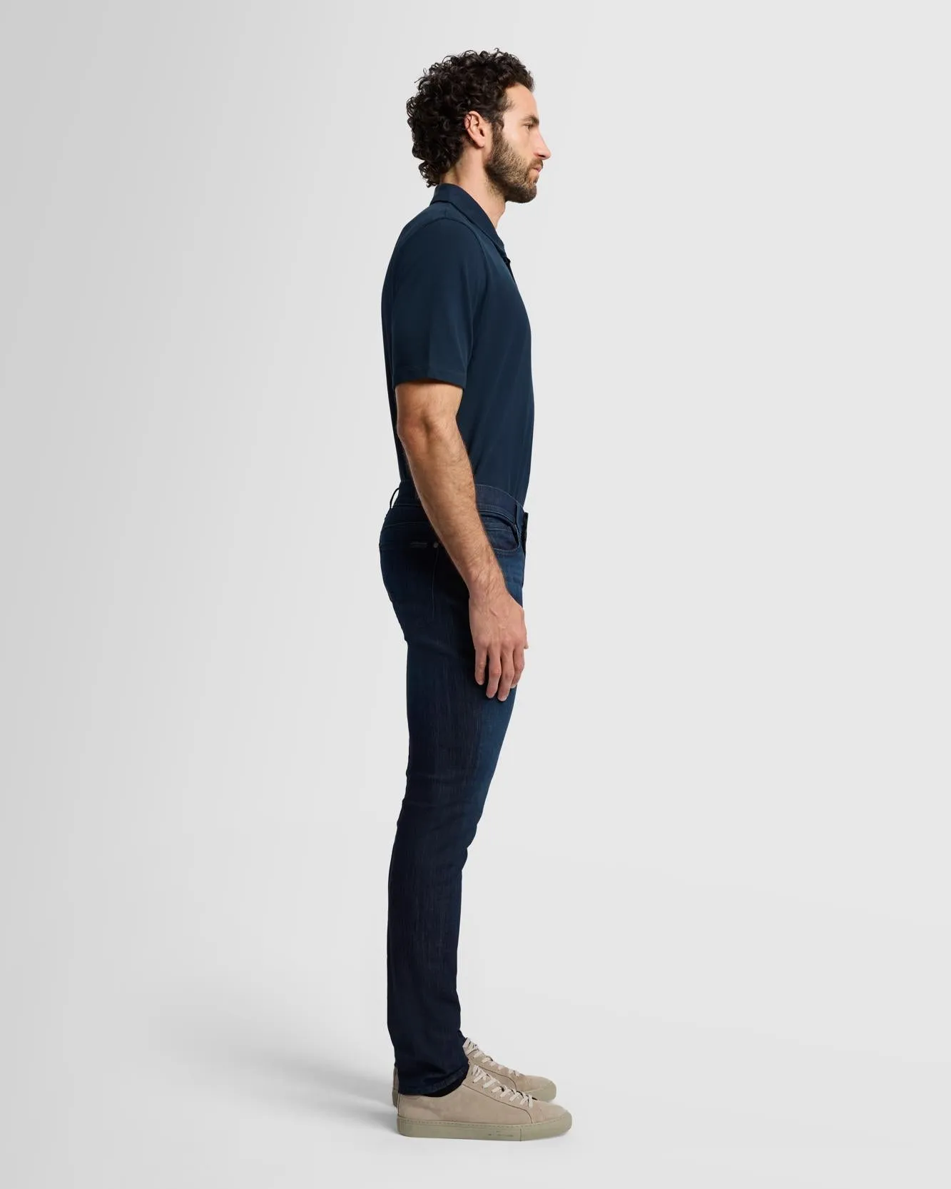 Airweft Denim Paxtyn Skinny in Perennial sold by 7 For All Mankind product image thumbnail 3