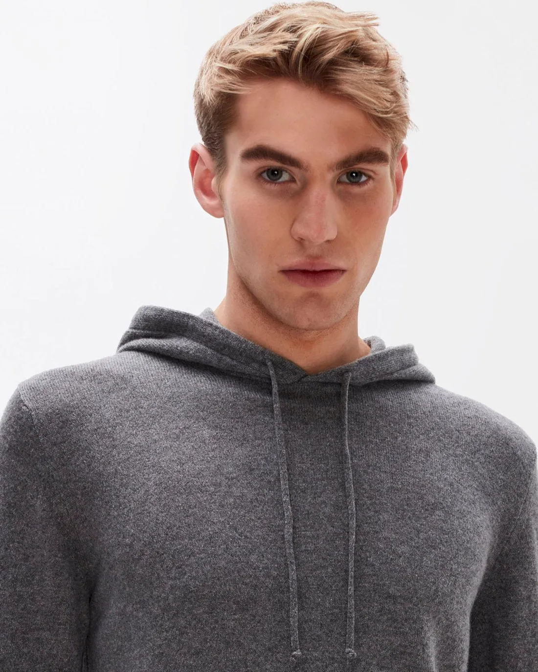 Cashmere Hoodie in Grey sold by 7 For All Mankind product image thumbnail 3