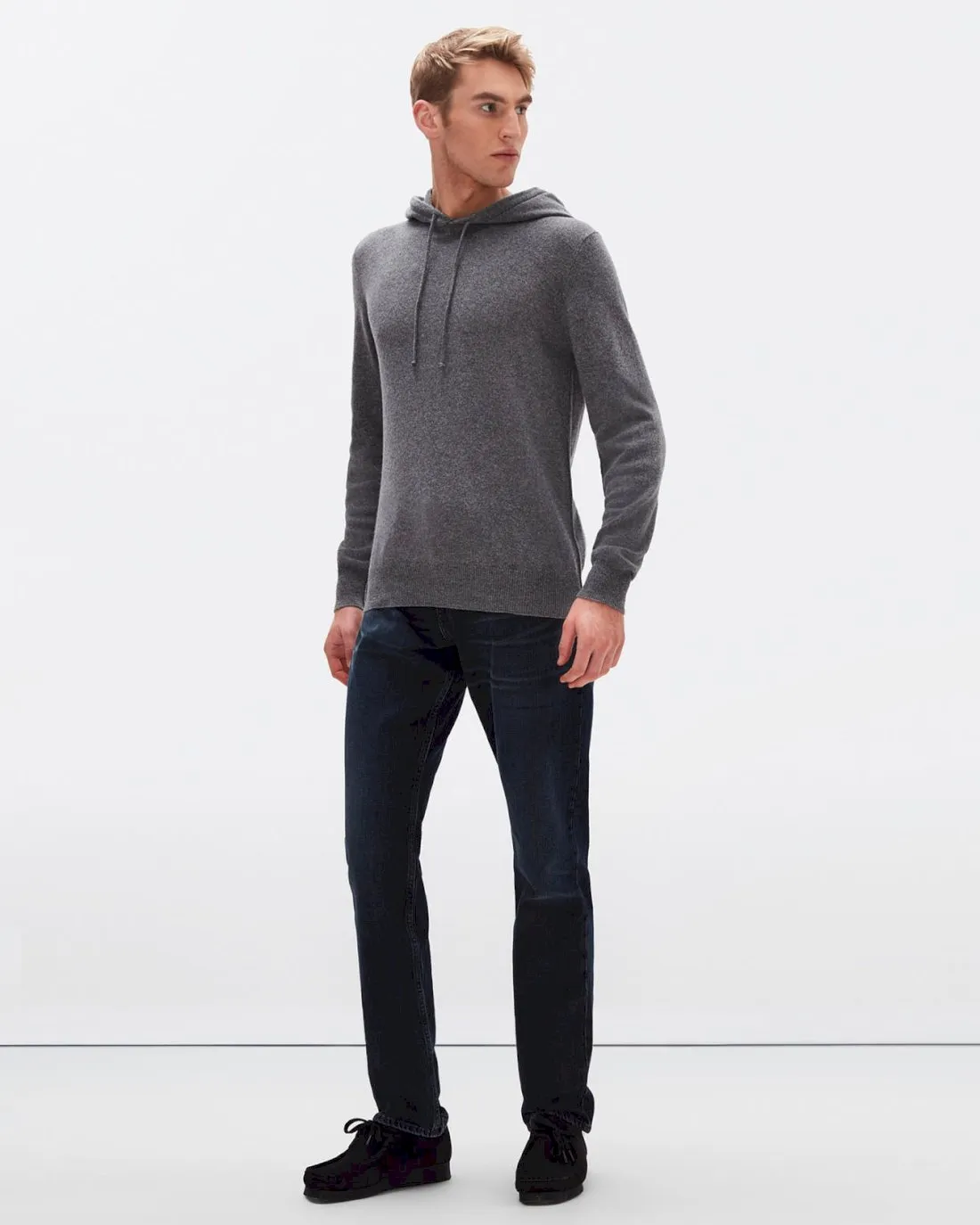 Cashmere Hoodie in Grey sold by 7 For All Mankind product image thumbnail 2