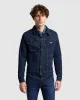 Luxe Performance Perfect Trucker Jacket in Maestro sold by 7 For All Mankind
