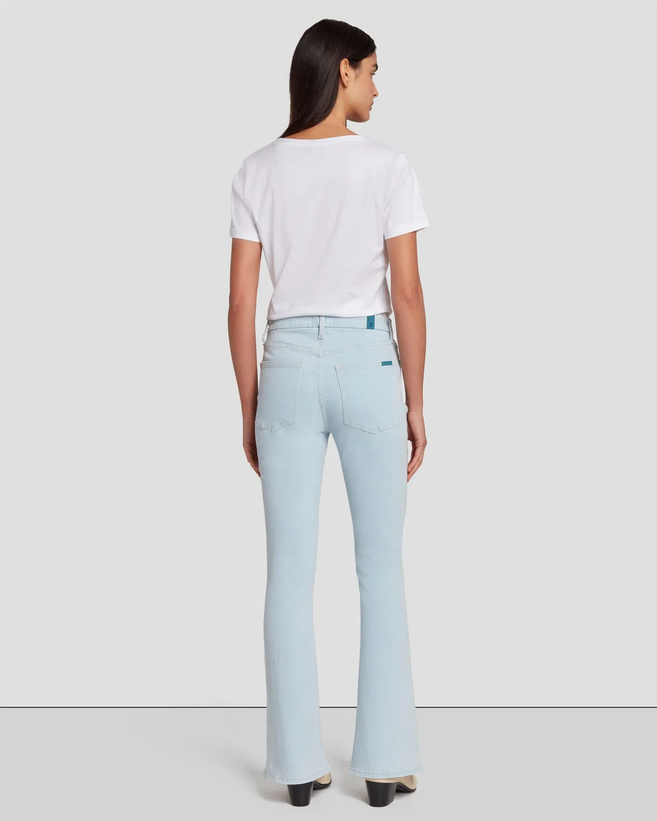 Tailorless No Filter UHR Skinny Bootcut in Peretti sold by 7 For All Mankind product image thumbnail 4