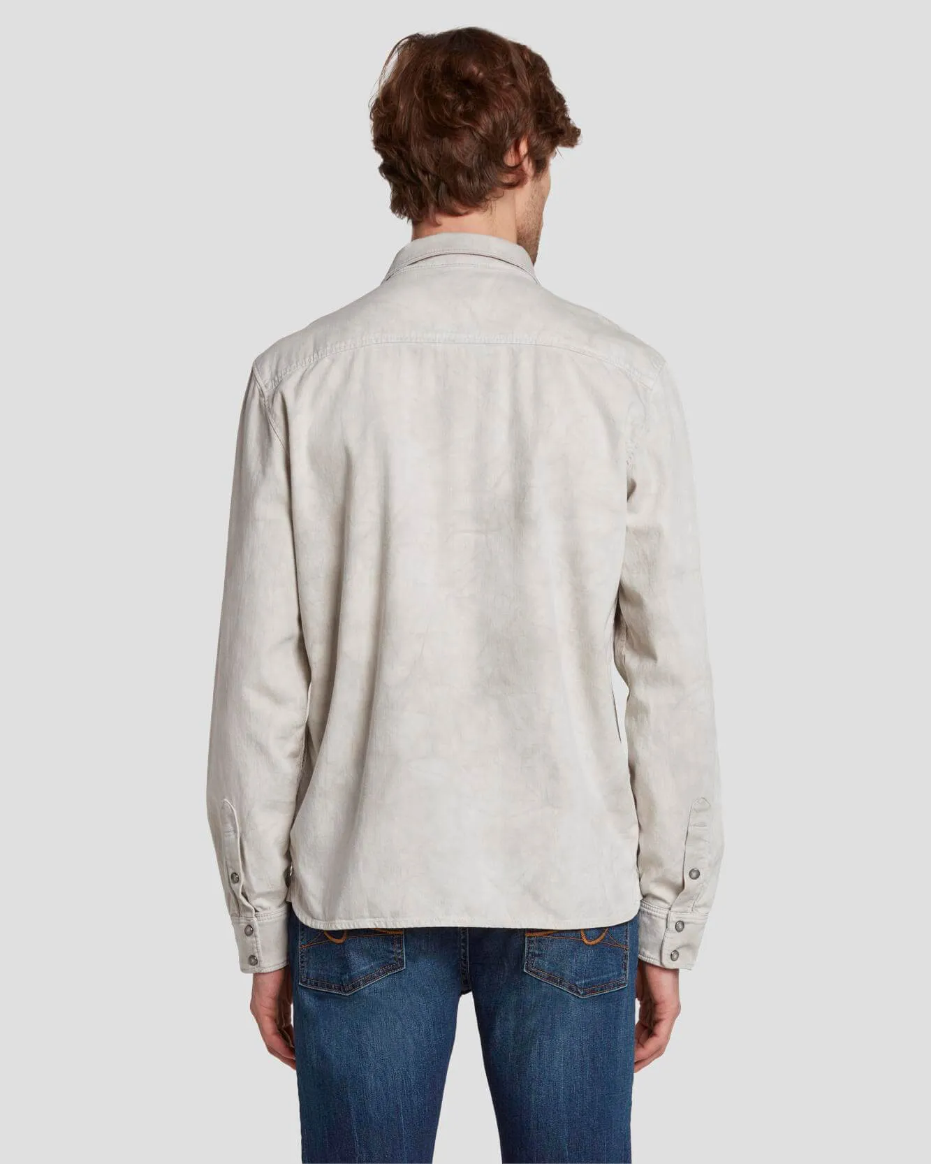 Western Shirt in Stay Afloat sold by 7 For All Mankind product image thumbnail 4
