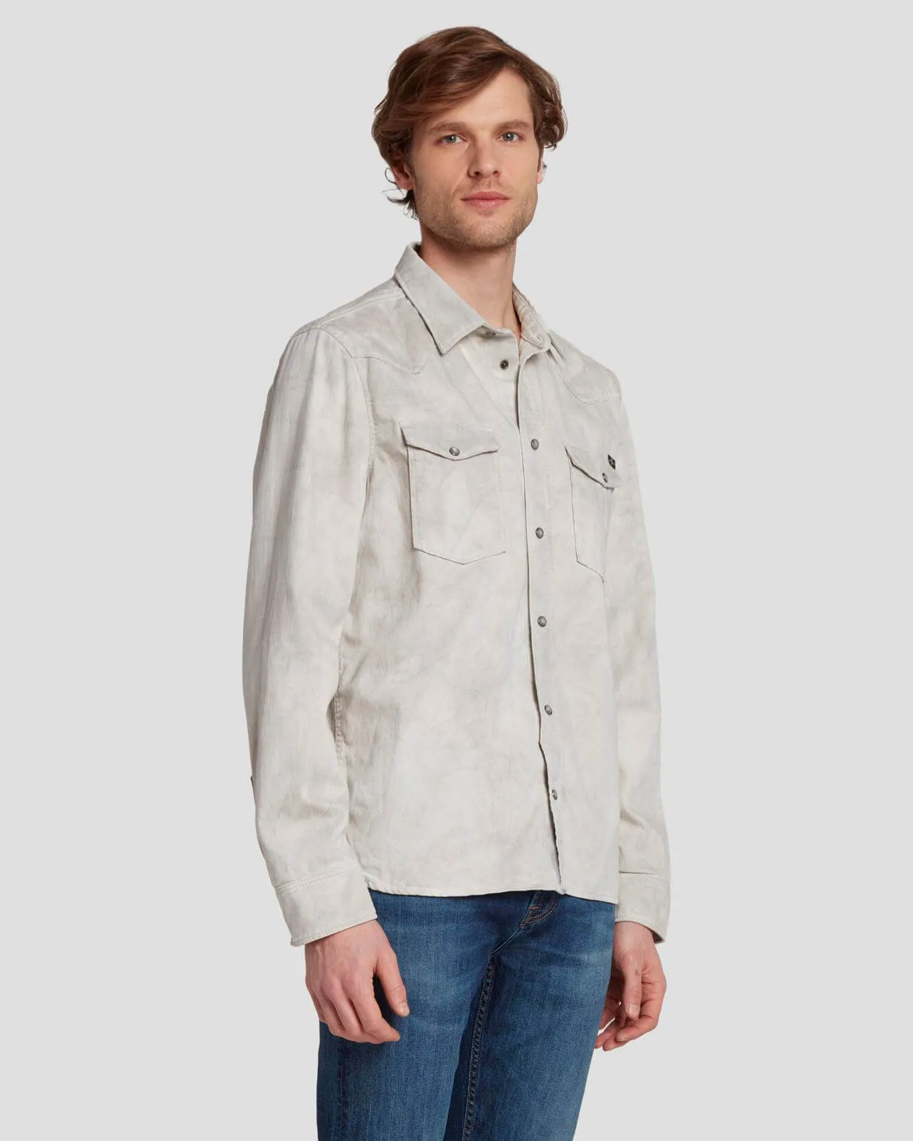 Western Shirt in Stay Afloat sold by 7 For All Mankind product image thumbnail 2