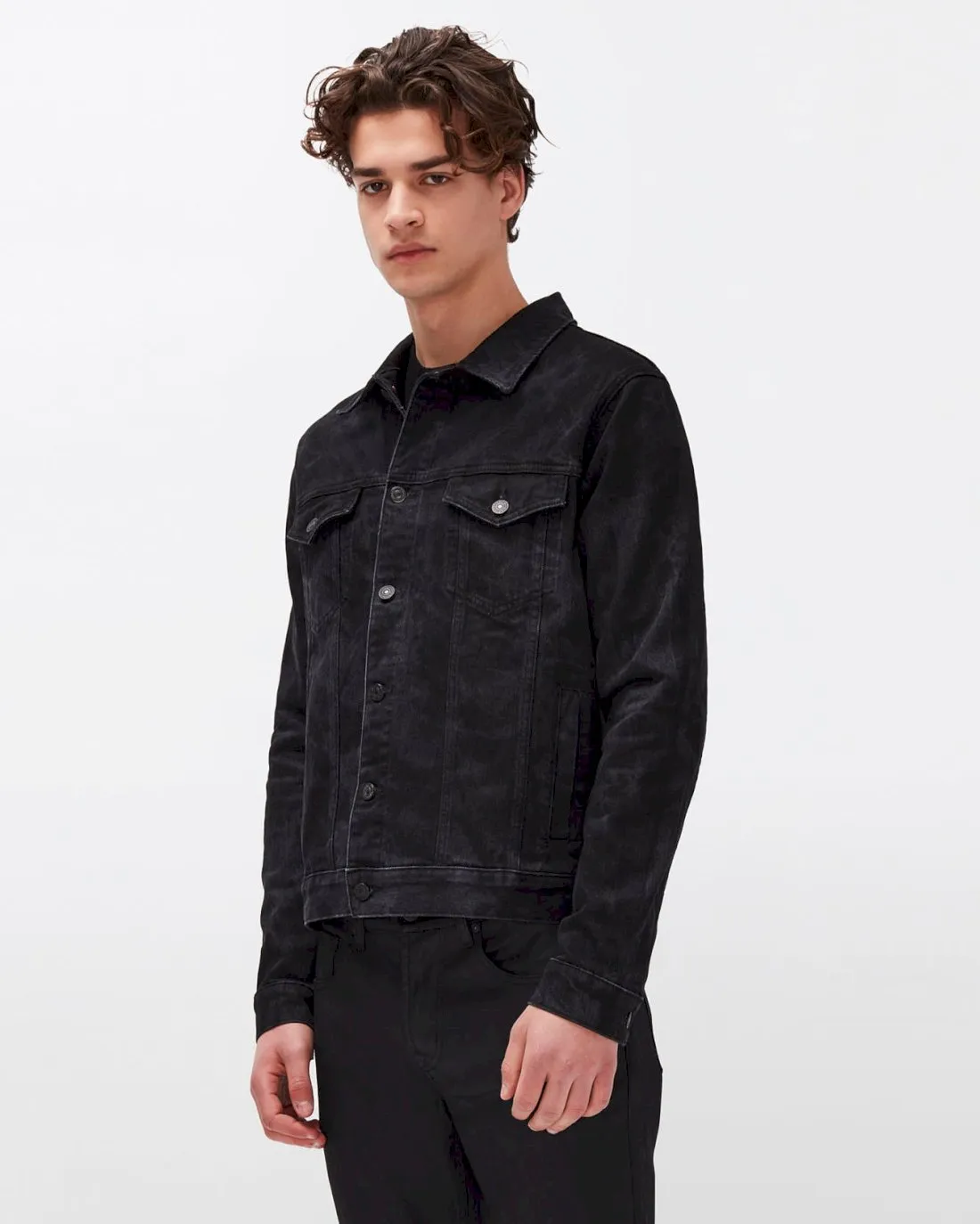 American Vintage Perfect Trucker in Vico sold by 7 For All Mankind