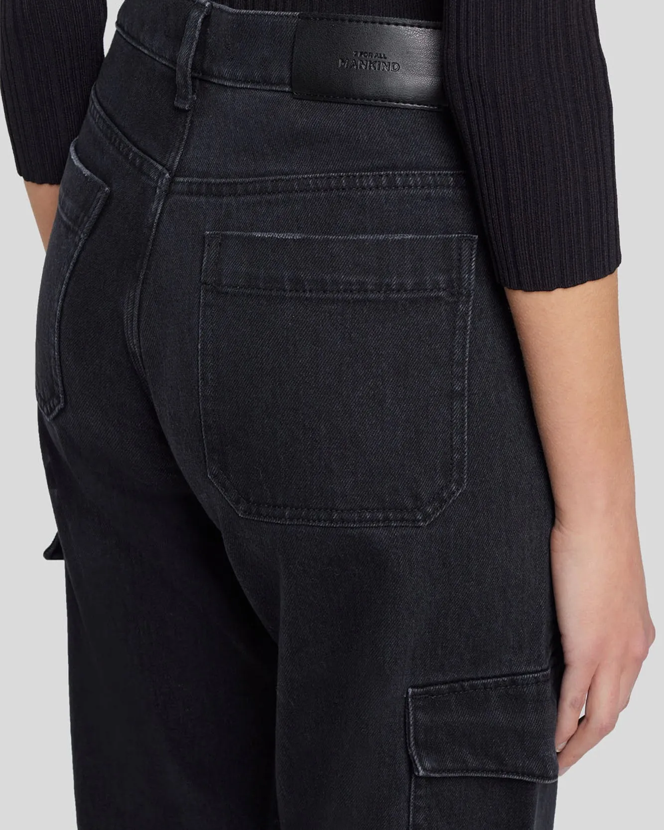 Tess Cargo Jean in Collide sold by 7 For All Mankind product image thumbnail 4