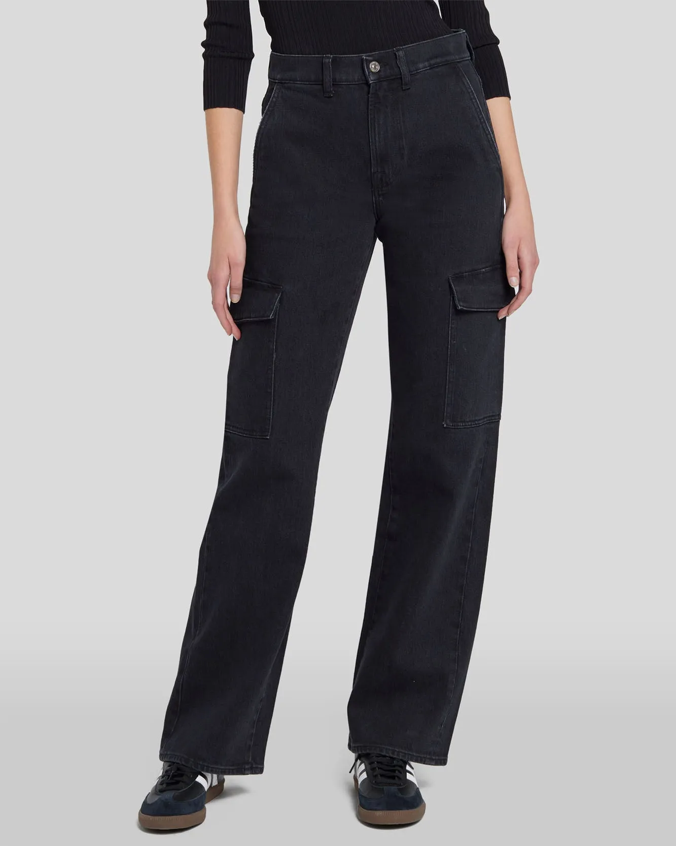 Tess Cargo Jean in Collide sold by 7 For All Mankind product image thumbnail 2